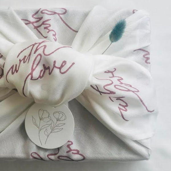 Calligraphy Fabric Wrapping