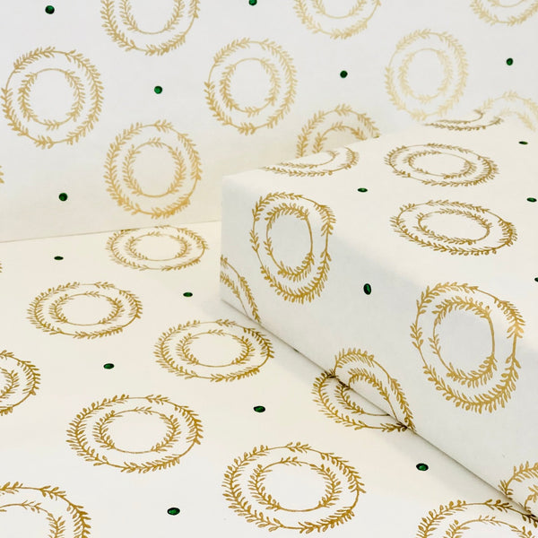 Floral wrapping paper