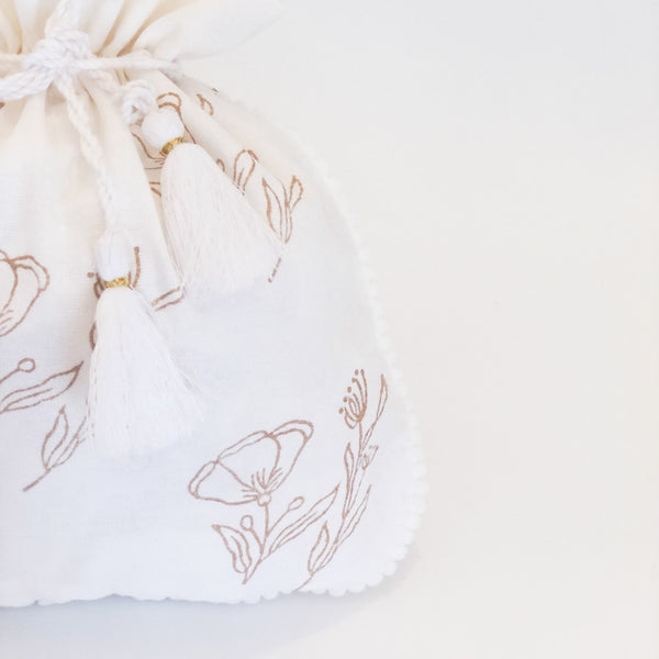 Block Printed Gift Pouches