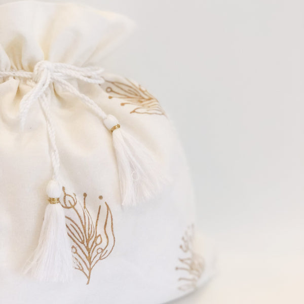 Block Printed Gift Pouches