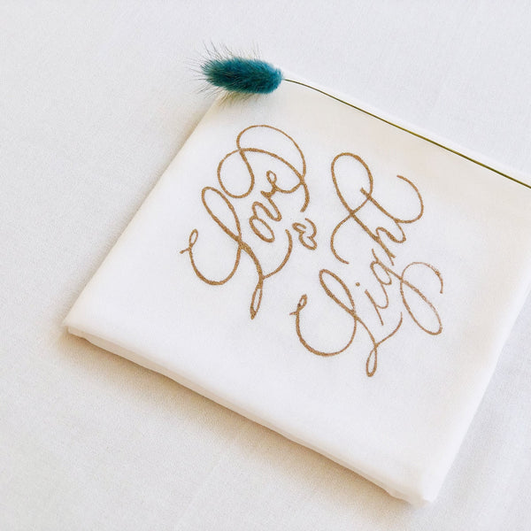 Calligraphy Fabric Wrapping