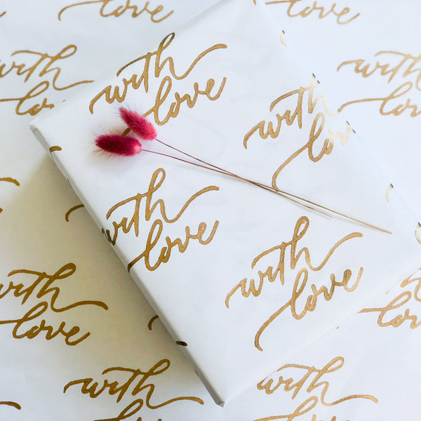 Calligraphy Paper Wrapping