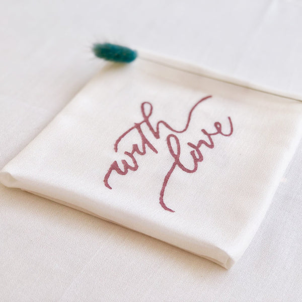 Calligraphy Fabric Wrapping