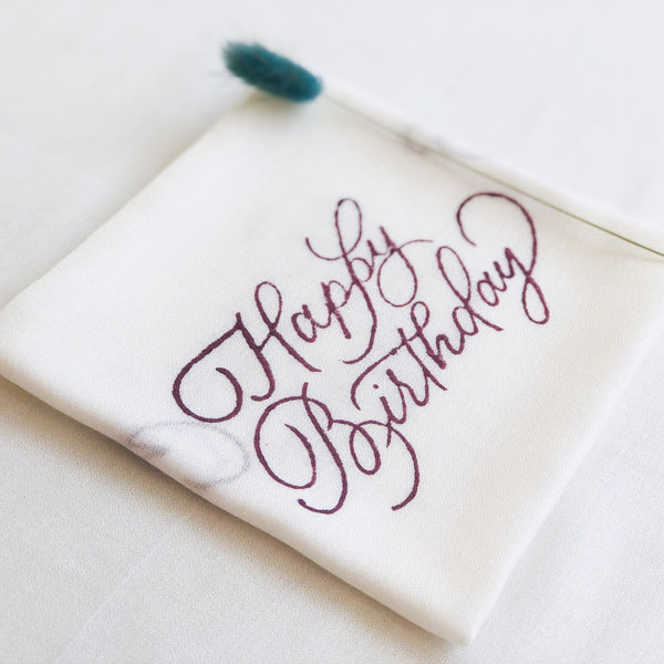 Calligraphy Fabric Wrapping