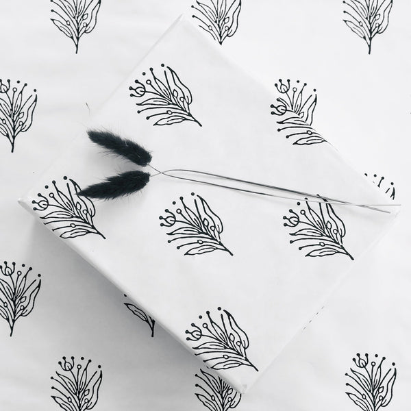 Floral wrapping paper