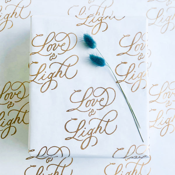 Calligraphy Paper Wrapping
