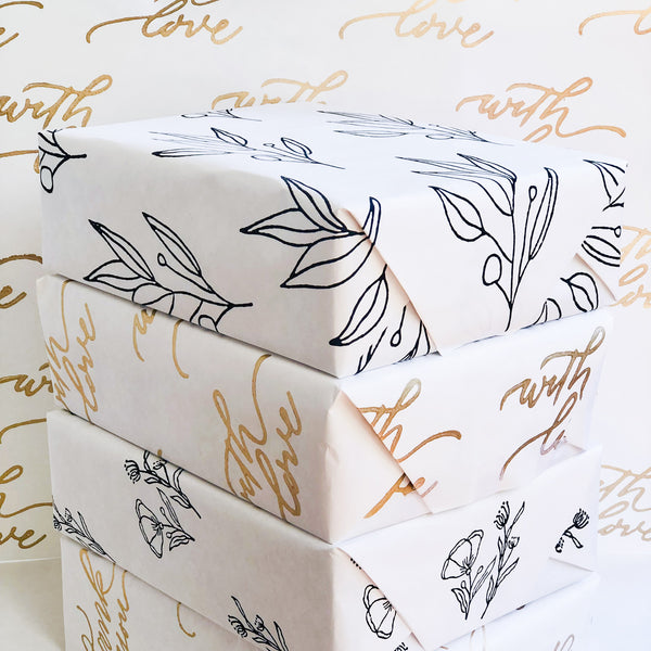 Calligraphy Paper Wrapping