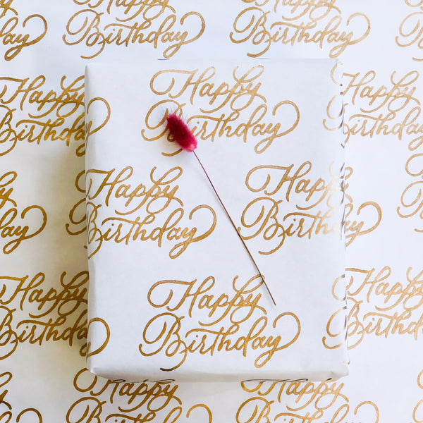 Calligraphy Paper Wrapping