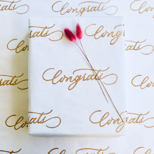Calligraphy Paper Wrapping
