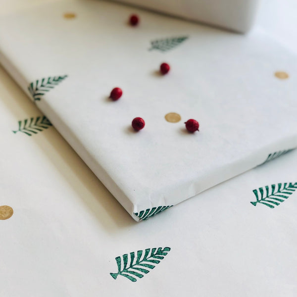 Floral wrapping paper