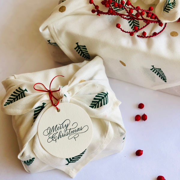 Floral Fabric Wrapping