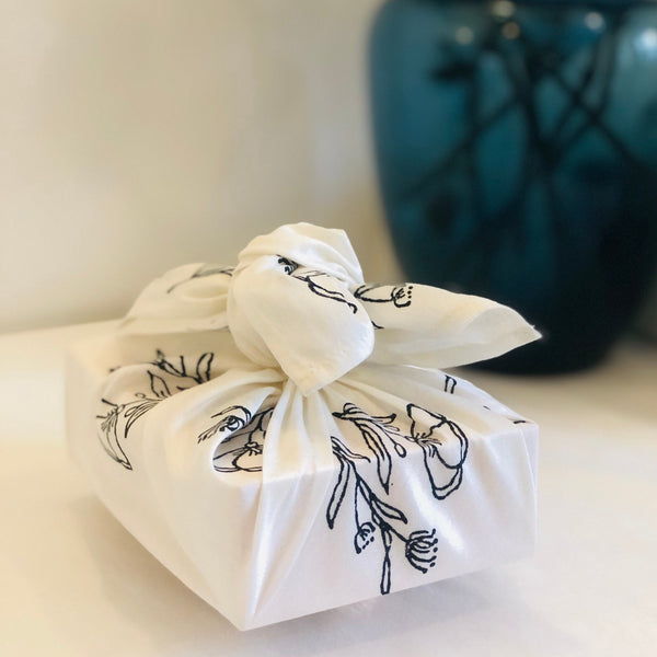 Floral Fabric Wrapping
