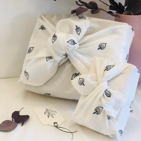 Floral Fabric Wrapping