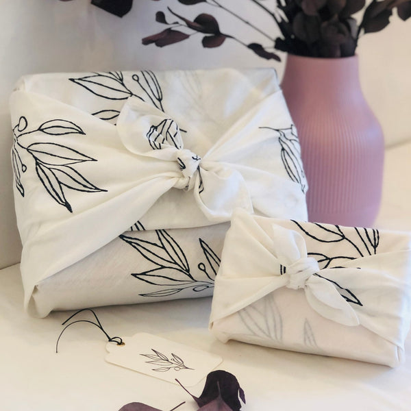 Floral Fabric Wrapping