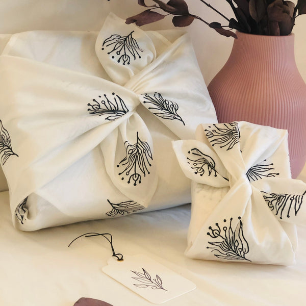 Floral Fabric Wrapping