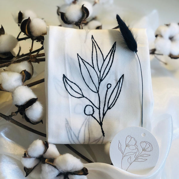 Floral Fabric Wrapping